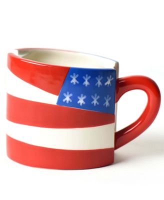 by Laura Johnson Flag Shaped Mug 16 oz 