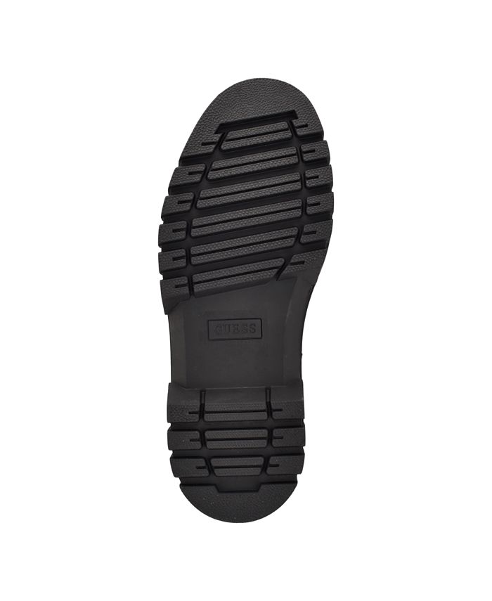 guess lug sole boots