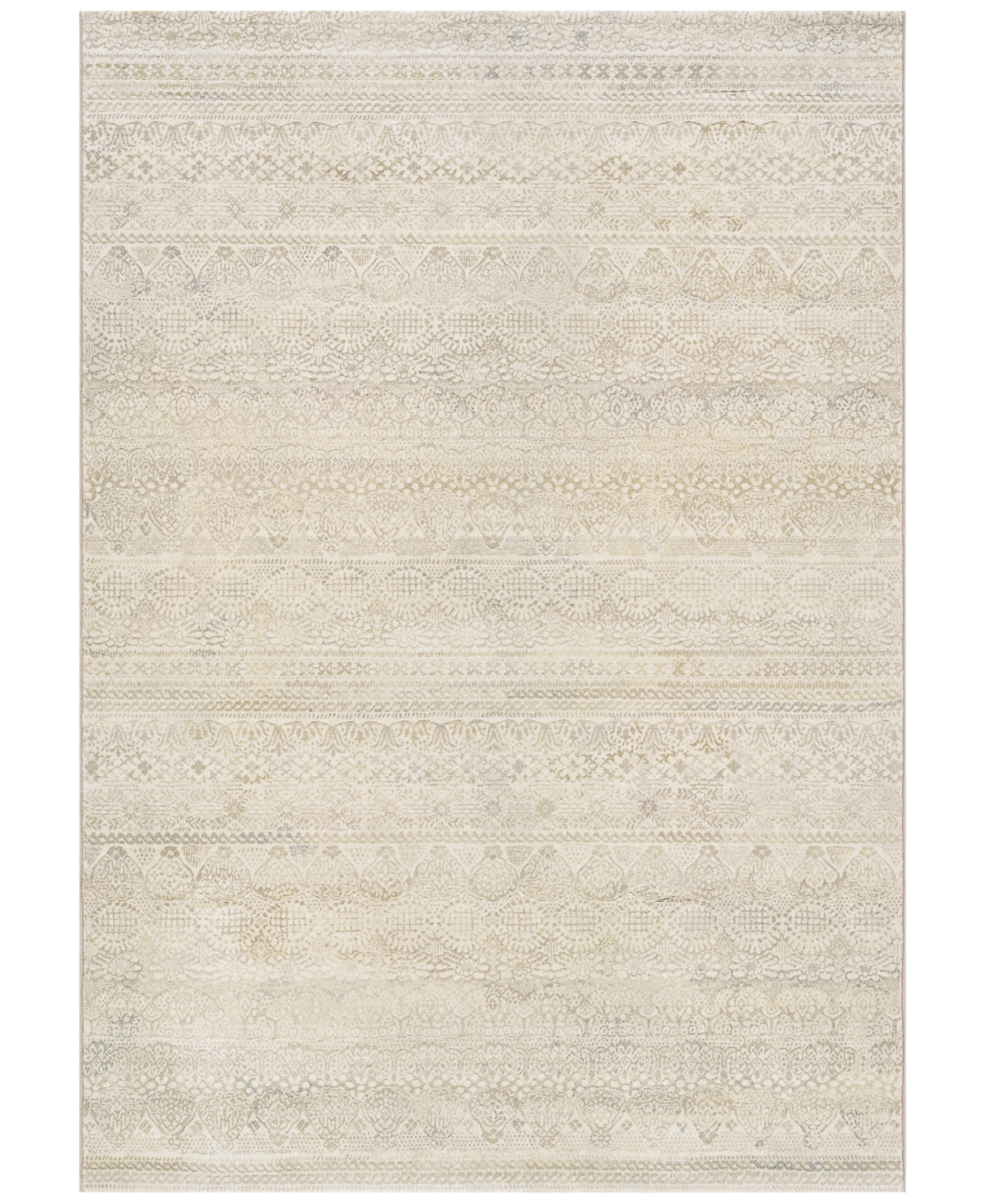 Couristan Taylor Capella 5'3in x 7'6in Area Rug - Ivory-Light Grey
