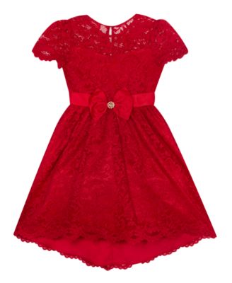 Girls Dresses Macys Baby Dresses Rare Editions Little Girls Glitter Lace  With Satin Jeweled Bow Dress Macy's