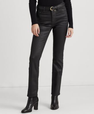 Ralph lauren women's black jeans hotsell