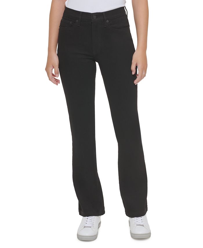 Calvin Klein Jeans Women's High-Rise Bootcut Jeans - Macy's