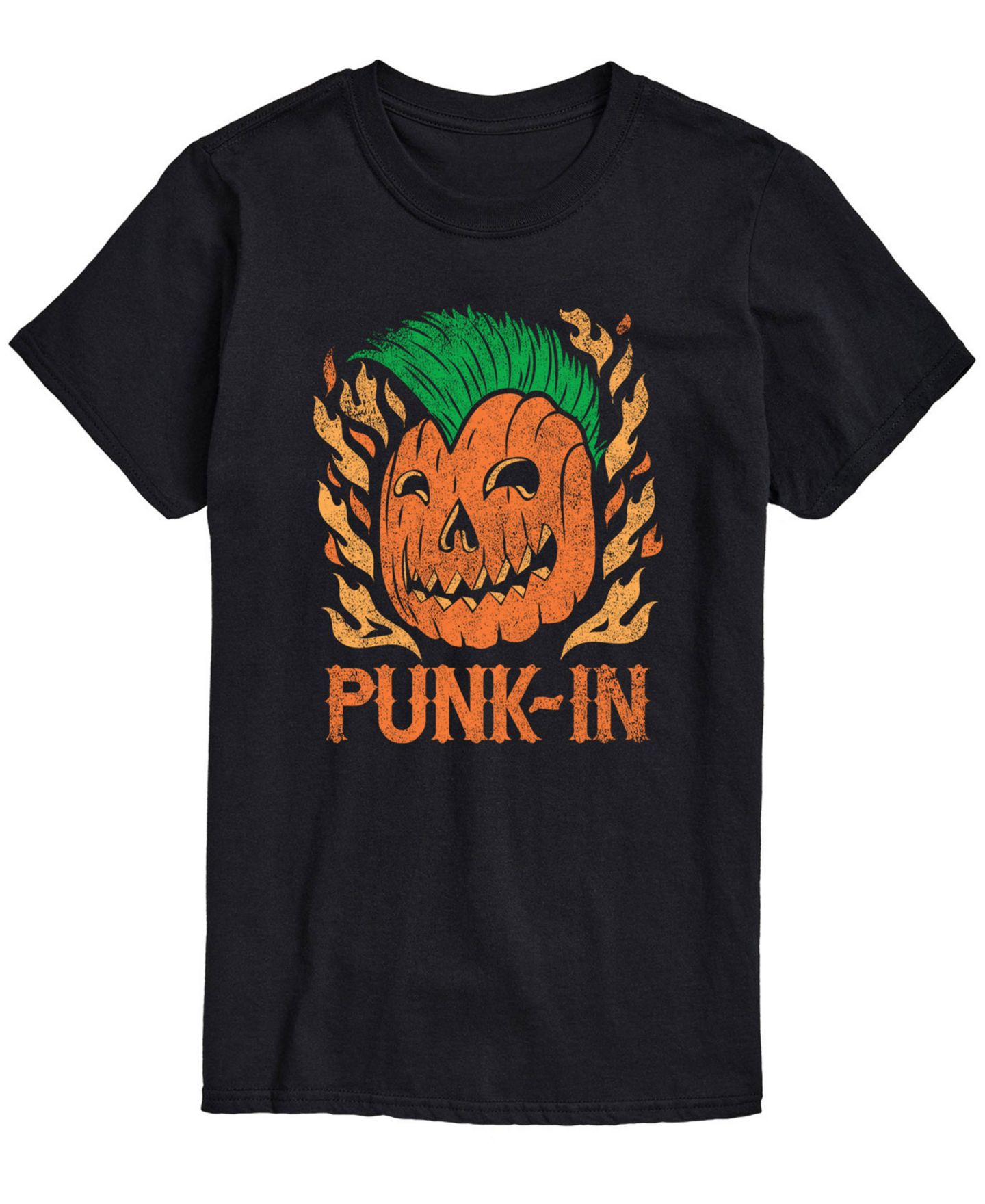 Мужская футболка AIRWAVES Punk-In Classic Fit, цвет: Чёрный — фото 1