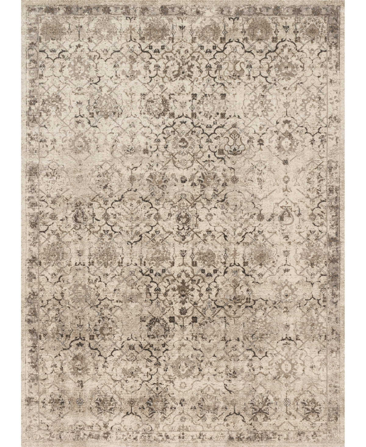 Loloi Century Tcq-03 6'7in x 9'2in Area Rug - Sand