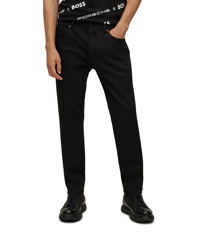 Hugo Boss Men s Performance Denim Tapered Fit Jeans Macy s
