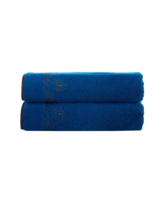 Contrast Frame Bath Towels