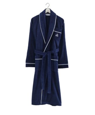 Brooks Brothers Waffle Terry Bathrobe Collection Bedding