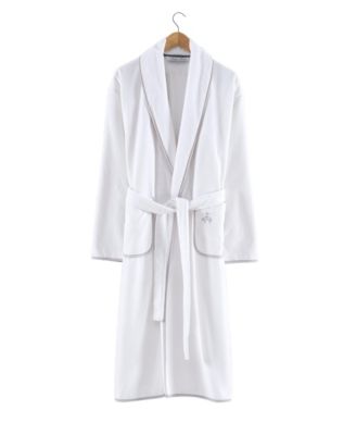 Brooks Brothers Contrast Frame Bathrobe Collection Bedding In Royal Blue
