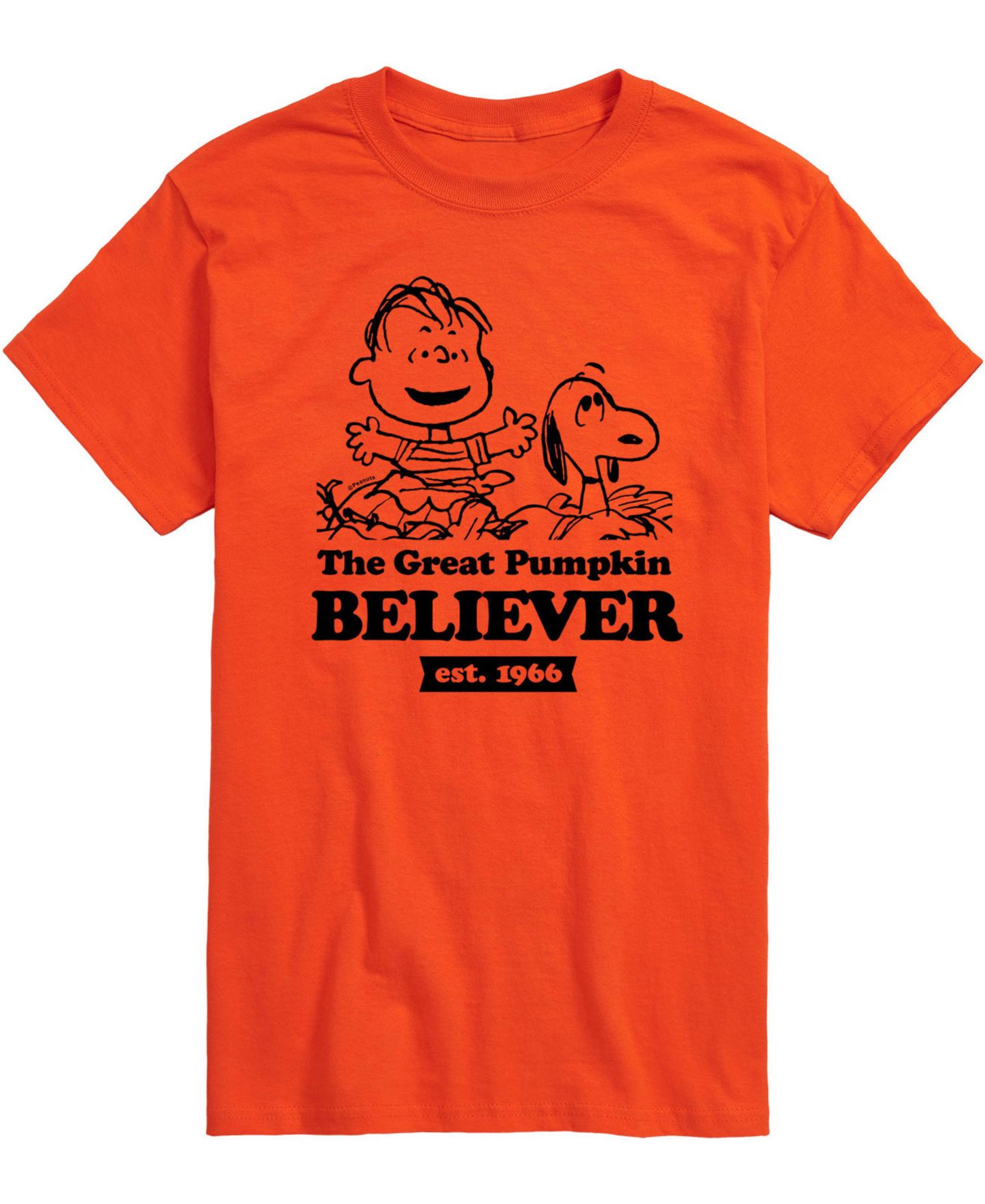 Мужская футболка AIRWAVES Peanuts Believer, цвет: Оранжевый — фото 1