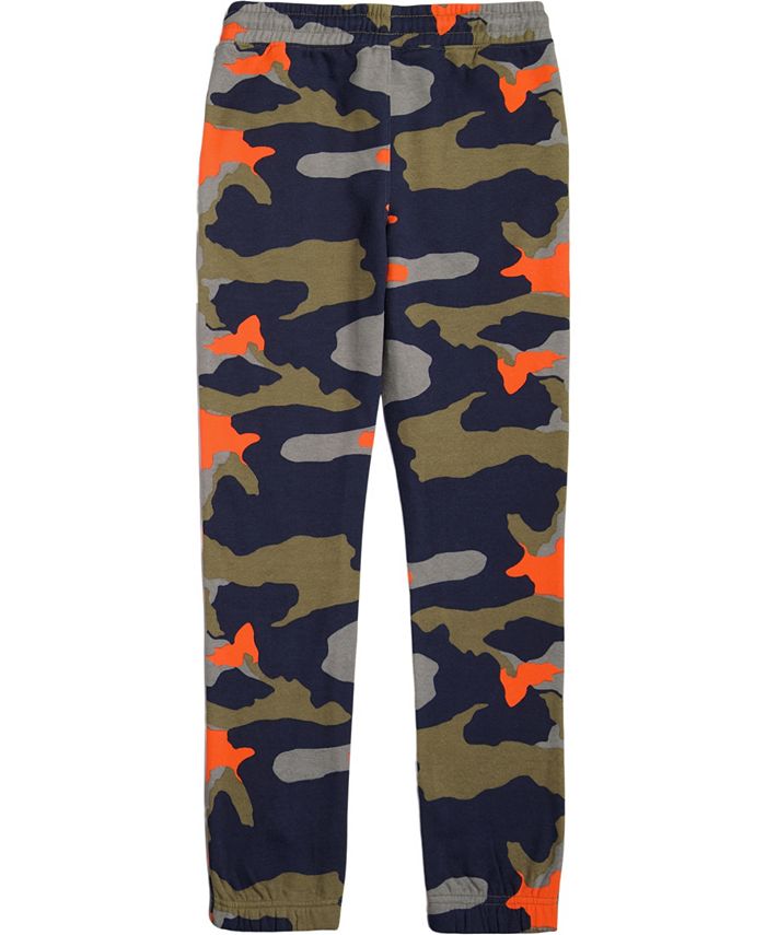 camo fleece joggers