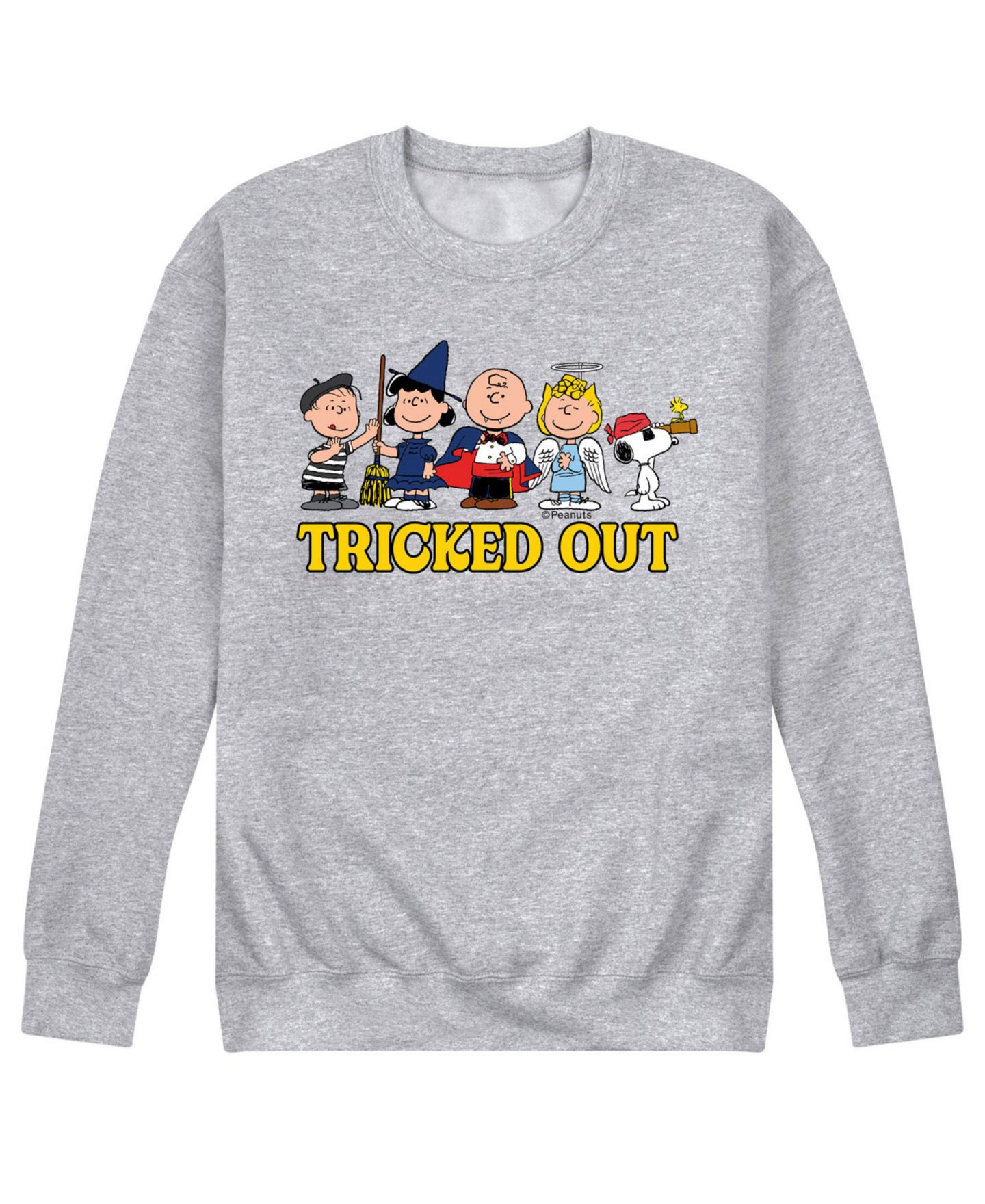 Мужская футболка AIRWAVES Peanuts Tricked Out Fleece, цвет: Серый — фото 1