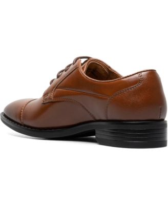Little Boys Kallum Jr. Cap Toe Lace Up Shoes
