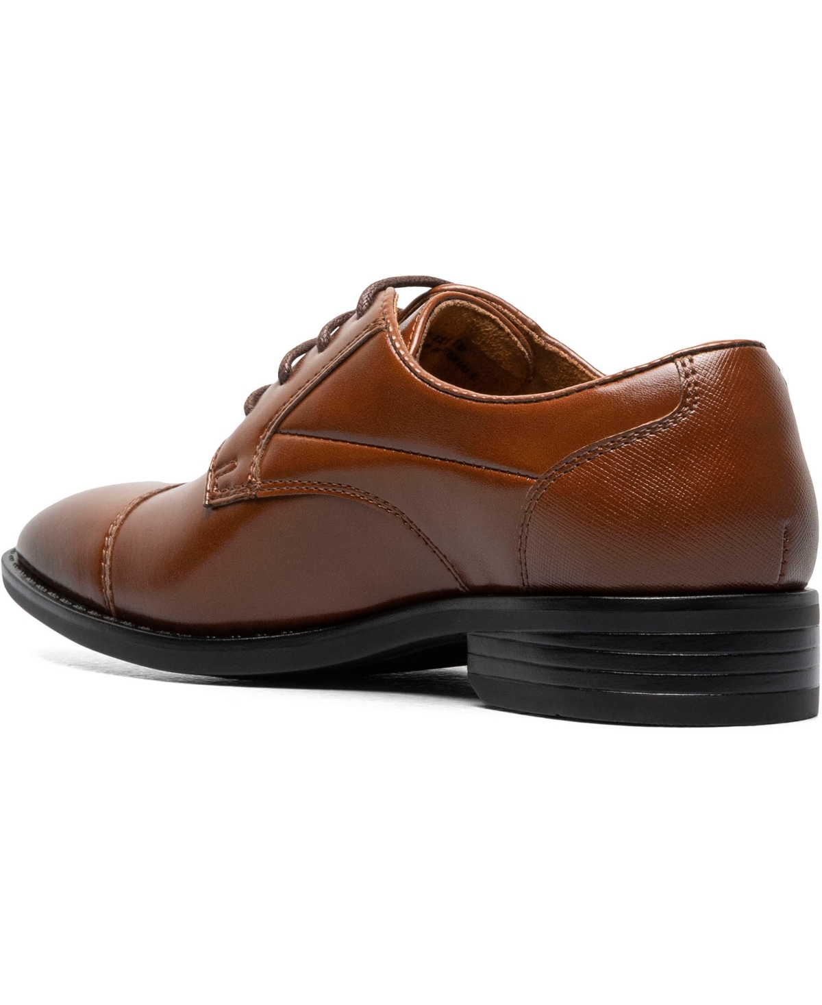 Stacy Adams Little Boys Kallum Jr. Cap Toe Lace Up Shoes