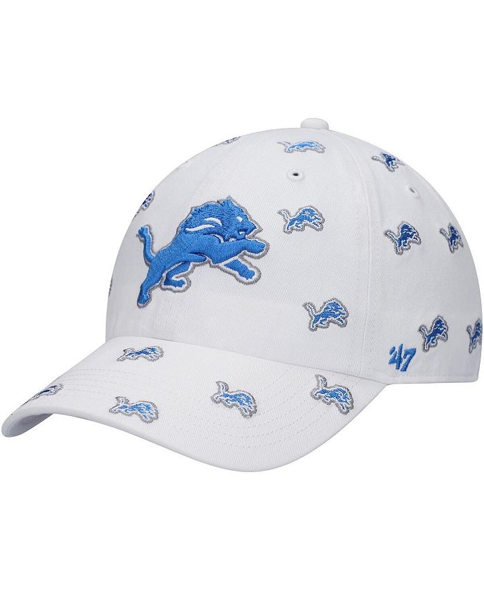 White detroit lions hat top