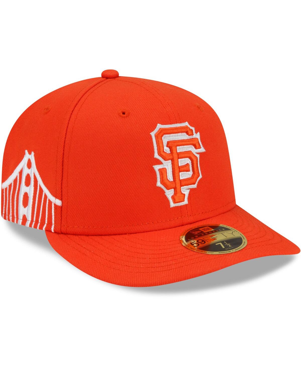 Shop New Era Men's  Orange San Francisco Giants City Connect Low Profile 59fifty Fitted Hat