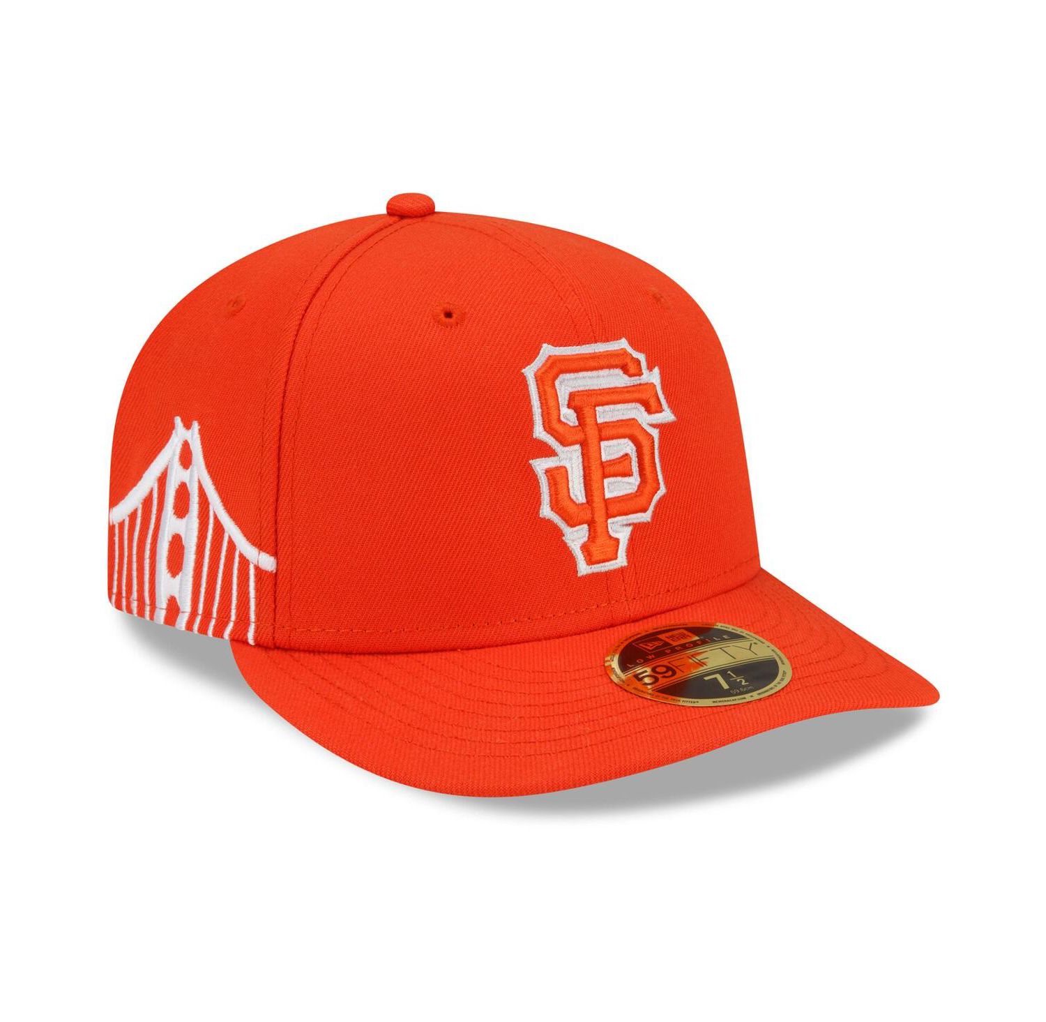 Men's Orange San Francisco Giants City Connect Low Profile 59FIFTY Fitted Hat