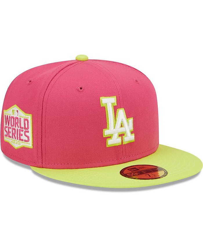 New Era Men's Pink Los Angeles Dodgers 2020 World Series Champions ...