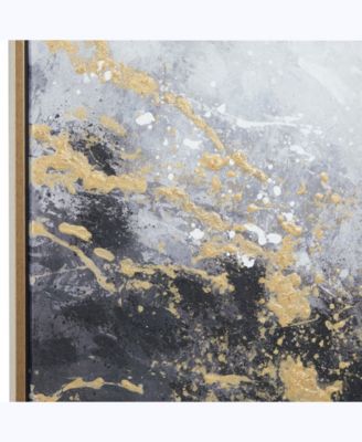 Canvas Contemporary Abstract Framed Wall Art, 30" x 2" x 40"