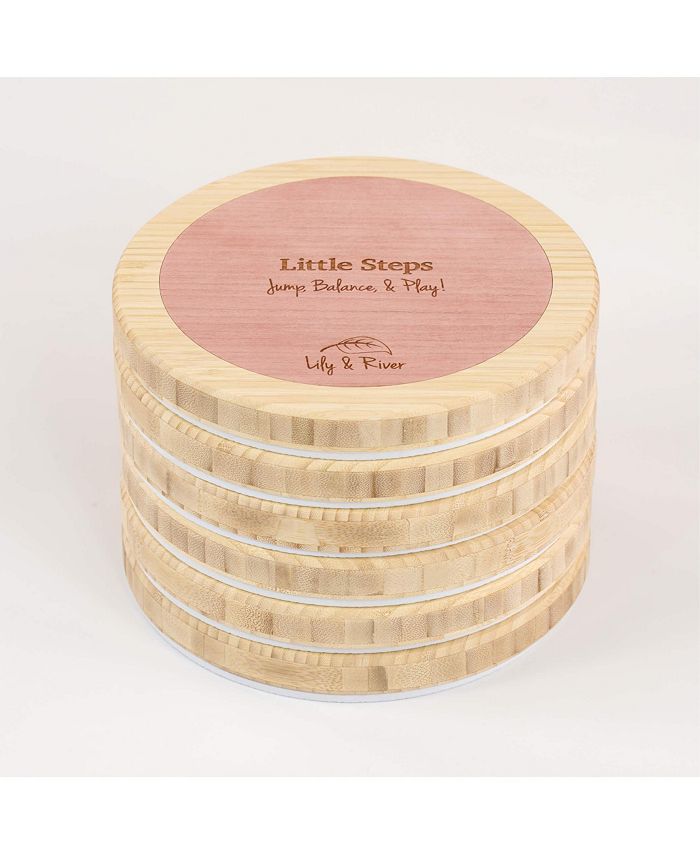 Lily and River Bamboo Little Steps Montessori Stepping Stones - Macy's