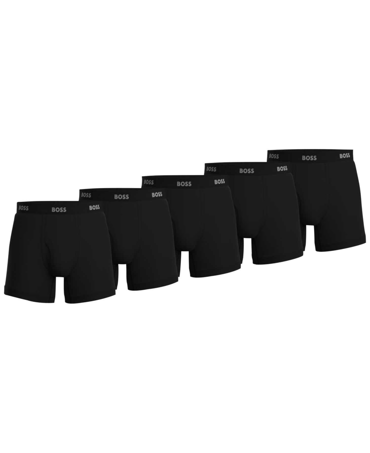 Men's 5-Pack Authentic Cotton Boxer Briefs