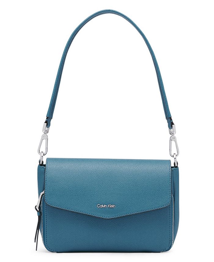 Calvin Klein Ava Flap Shoulder Bag & Reviews - Handbags & Accessories -  Macy's