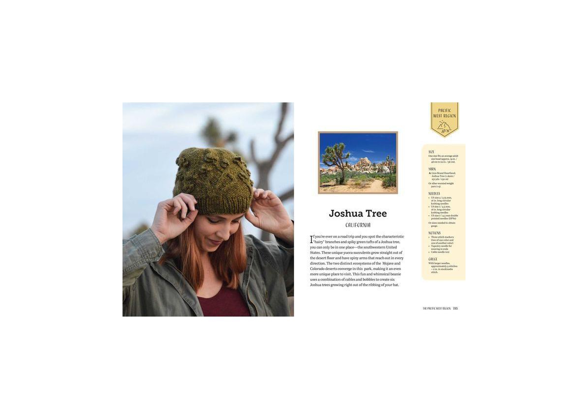 Knitting the National Parks: 63 Easy-to-Follow Designs for Beautiful Beanies Inspired by the Us National Parks (Knitting Books and Patterns; Knitting