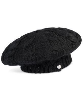 Michael Kors - Moving Cables Button Beret