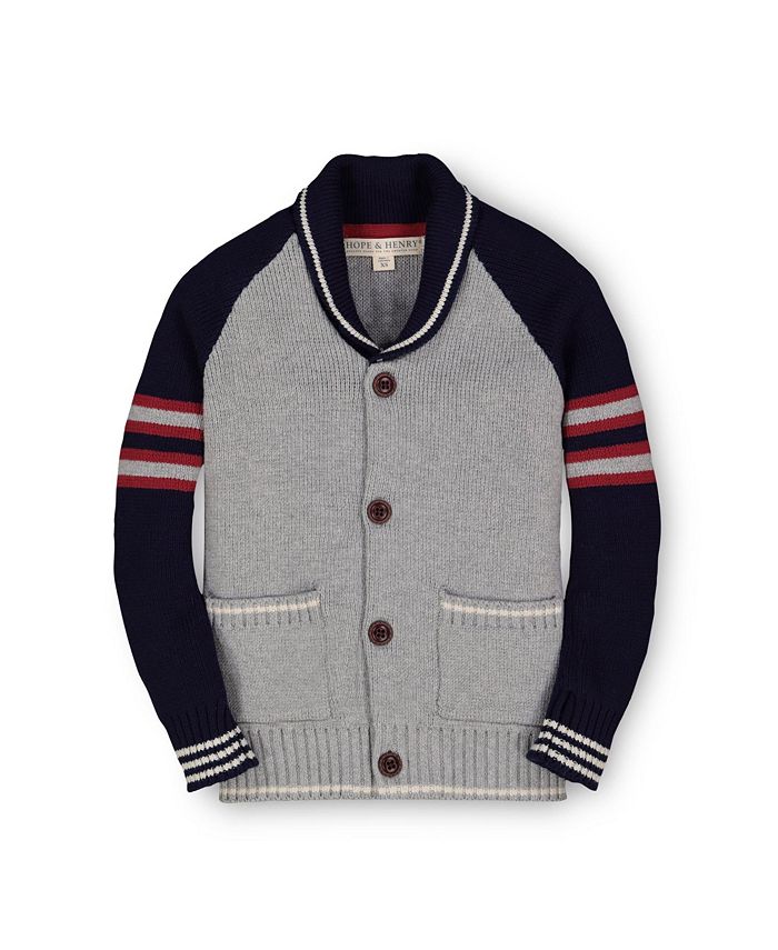 paar tekort Appartement Hope & Henry Boys' Shawl Collar Sweater, Infant & Reviews - Kids - Macy's