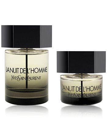 GetUSCart- Yves Saint Laurent La Nuit De L'homme 2 Pc Travel Set Eau de  Toilette Spray 3.4 ounce and All Over Shower Gel 3.3 ounce