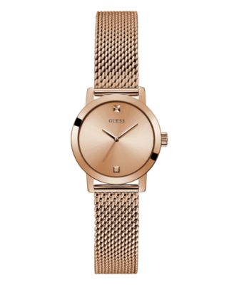 Guess Rose Gold Mesh Bracelet Watch GUESS Women main image 4
