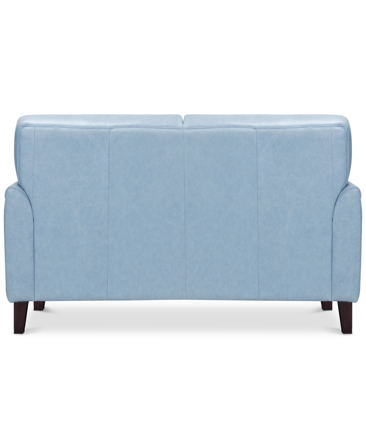Ashlinn Tufted Pastel Leather Loveseat, Created for Macy's