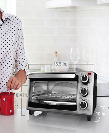 Black & Decker 6-Slice Toaster Oven - Macy's