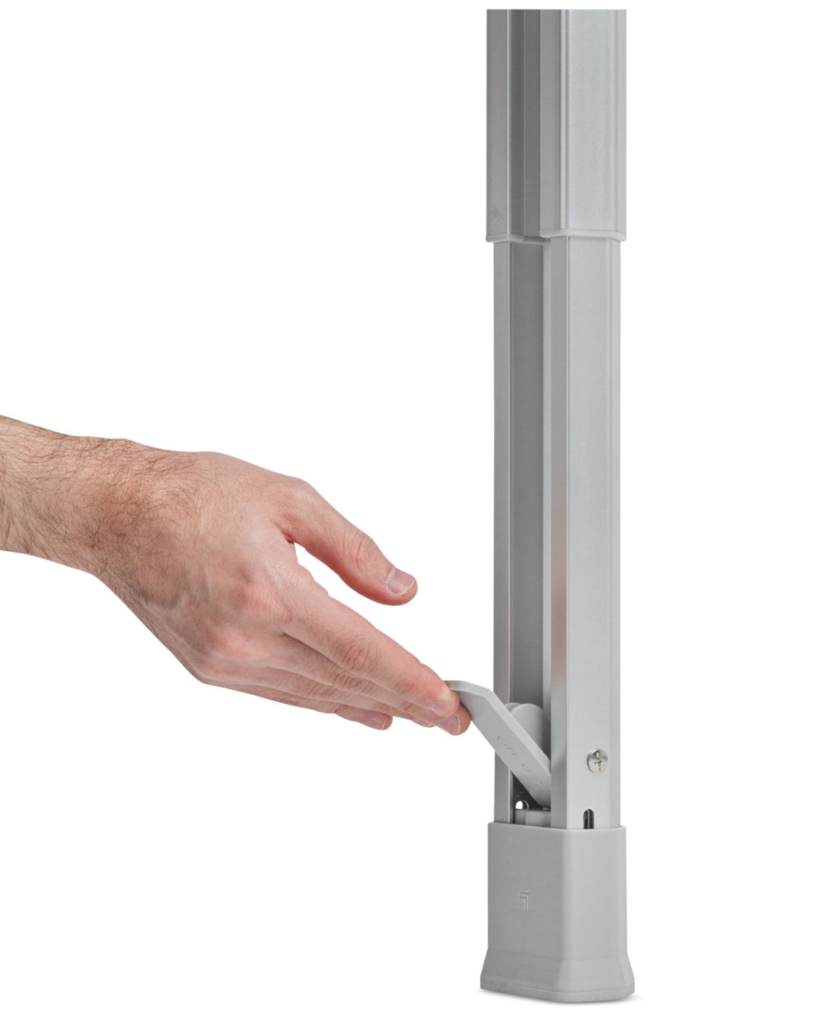 Sharper Image Spastudio Hook Modular Shower Caddy Adjustable 4 Tier Design With Customizable Fit And Storage In White