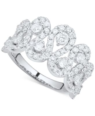 Grown With Love - Lab Grown Diamond Tiara Ring (1-1/2 ct. t.w.) in 14k White Gold