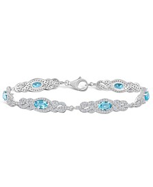 Macy's Blue Topaz Bracelets - Macy's