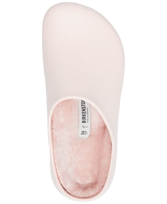 Birkenstock Women's SuperBirki Shearling Water Resistant Clogs from