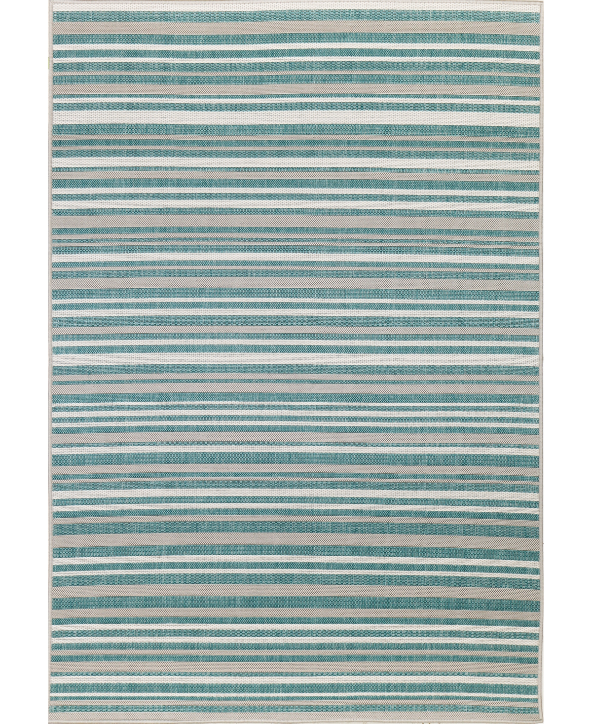 Bb Rugs Portico PRT103 8'6in x 11'6in Outdoor Area Rug - Aqua