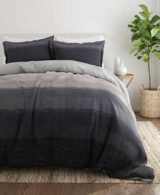 Ienjoy Home Home Collection Premium Ultra Ombre Comforter Sets Bedding In Gray