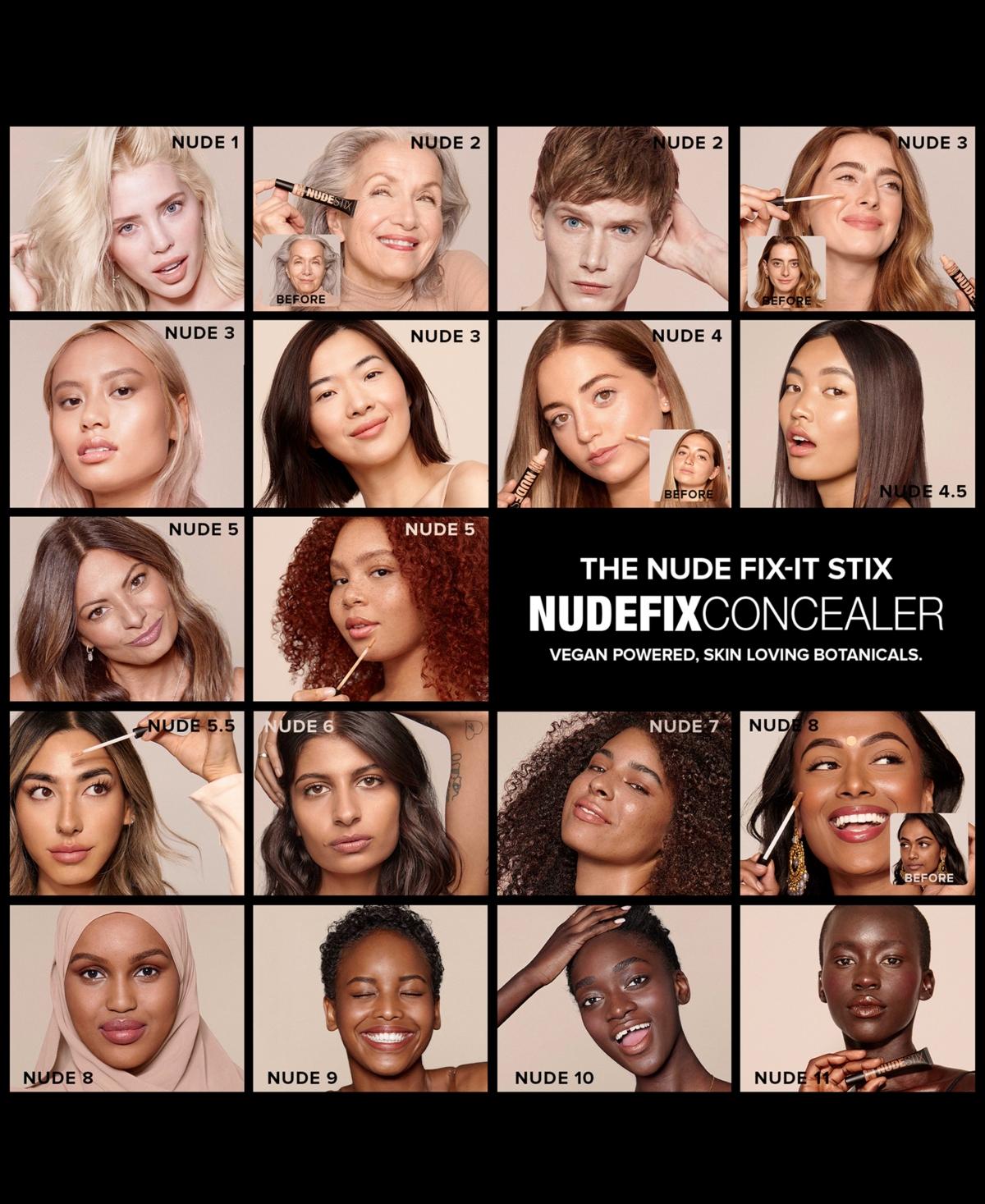 Nudestix NudeFix Cream Concealer, oz. - Nude 9