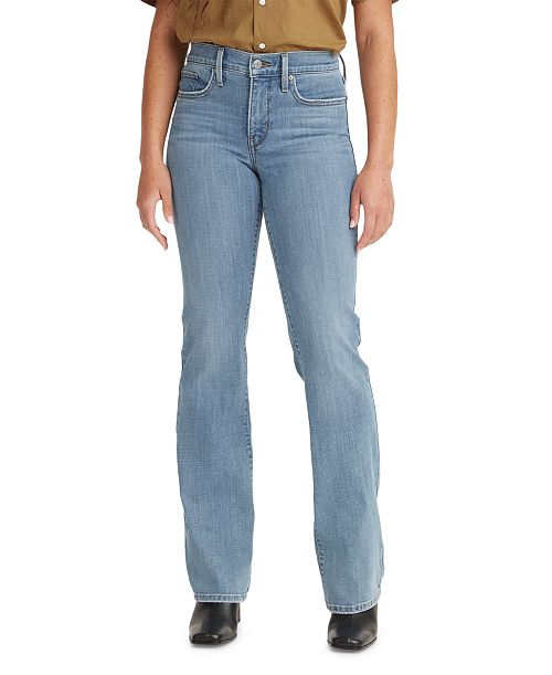 alfani Levi's 315 Shaping Mid Rise Lightweight Bootcut Jeans Women's Fashion Shoes & Accessories