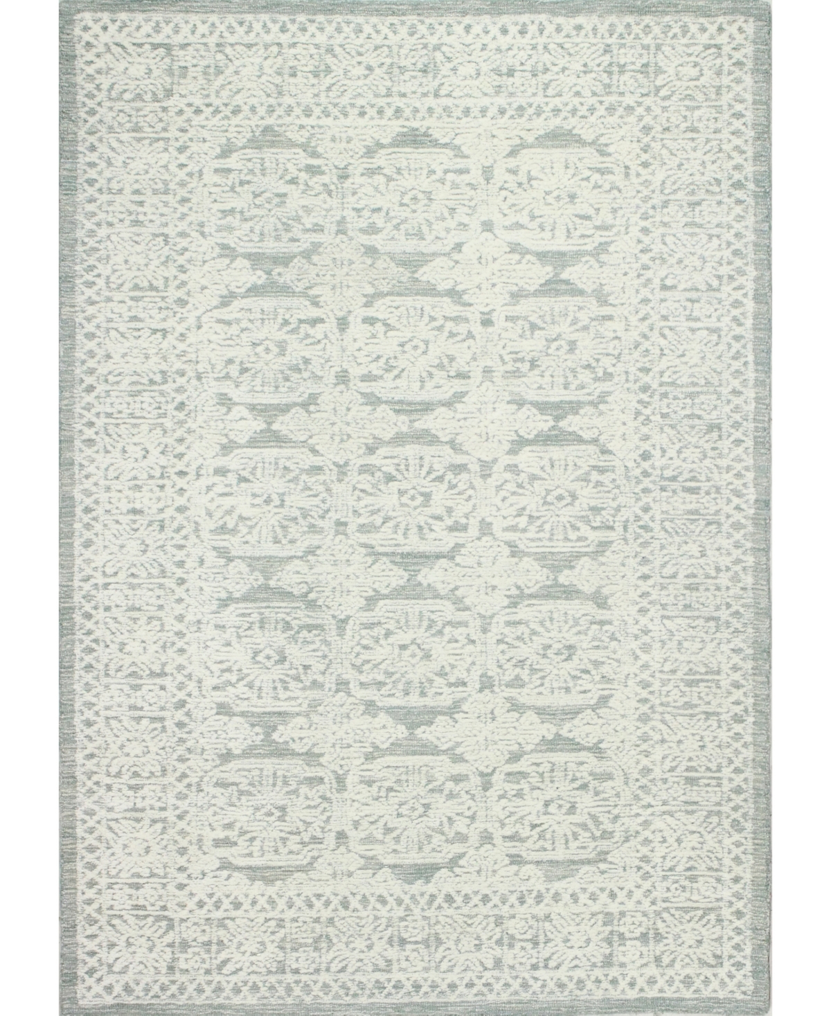 Bb Rugs Adige ADI174 8'6in x 11'6in Area Rug - Teal