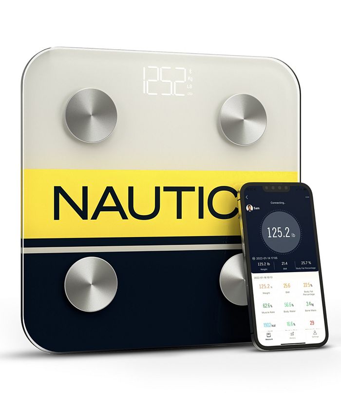 Nautica Smart Digital Glass Body Analysis Scale