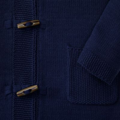 Baby Girls Tunic Cardigan with Shawl Collar