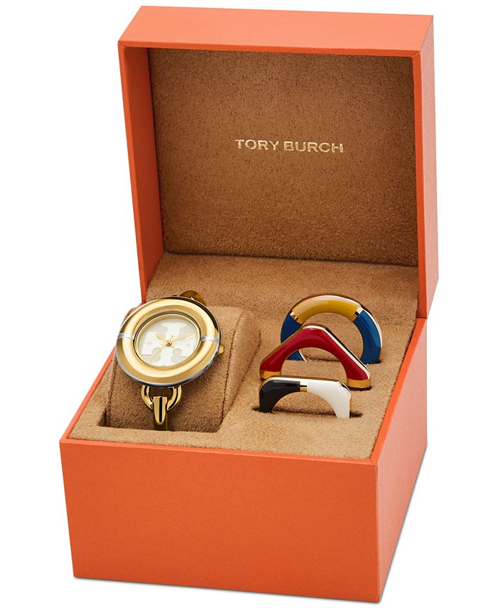 Tory Burch Women's Miller Leather Bracelet