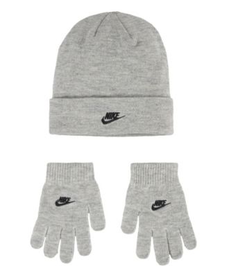 Nike Big Kids Club Beanie and Gloves Set Macy s