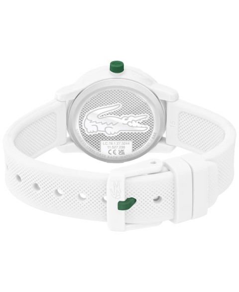 Детские часы Lacoste L.12.12 на белом силиконовом ремешке 32мм