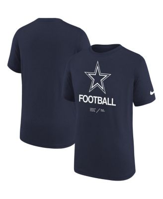 Nike Big Boys Navy Dallas Cowboys Icon Performance Pullover Hoodie - Macy's