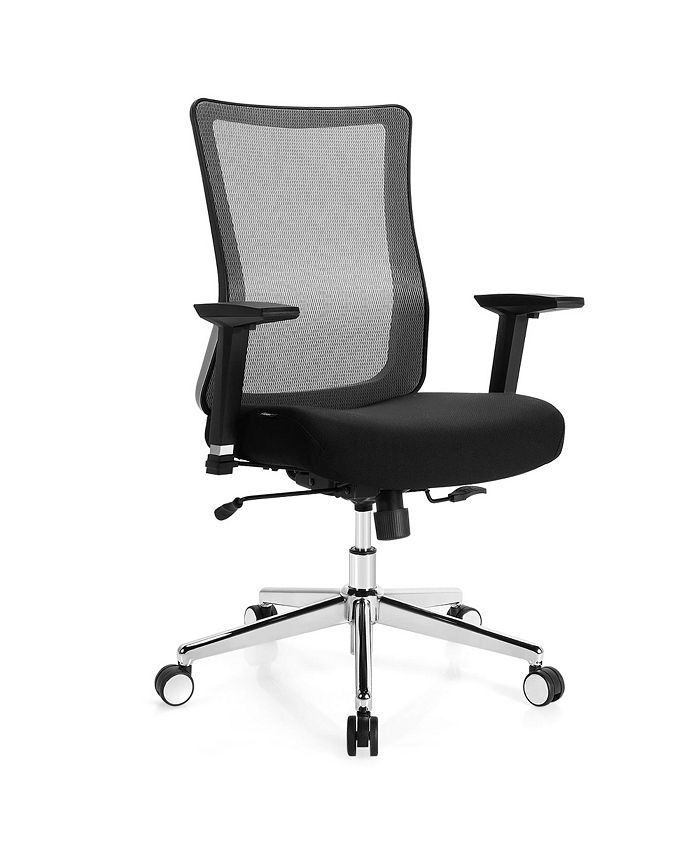 Costway Ergonomic Mesh Office Chair Sliding Seat Height Adjustable Macy's