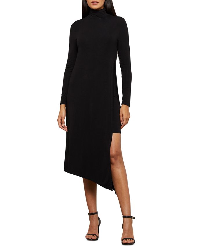 Bcbg black dress macys store