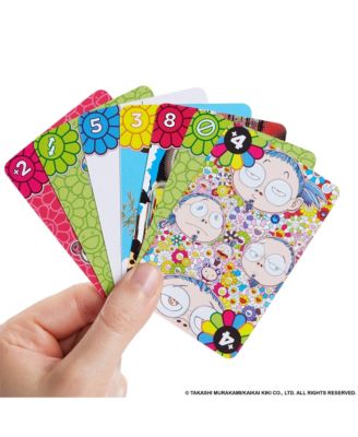 Mattel Takashi Murakami UNO Artist Series Card Game-112 cards, mini poster